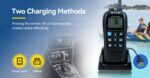 Φορητός Ναυτικός Πομποδέκτης RM22 VHF 6W με 88 Κανάλια, Αδιάβροχος IP67, Πλευστότητα και Μπαταρία 2200mAh – Retevis - Image 9