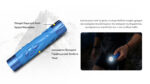 Φακός Led Χειρός TrailSight 1200 Lumens για Τρέξιμο Βουνού από Κράμα Μαγνησίου, Λευκός – Nitecore - Image 9