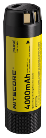 Επαναφορτιζόμενη Μπαταρία Li-ion WLB40 4000mAh για Φακό Εργασίας NWH20 – Nitecore - Image 2