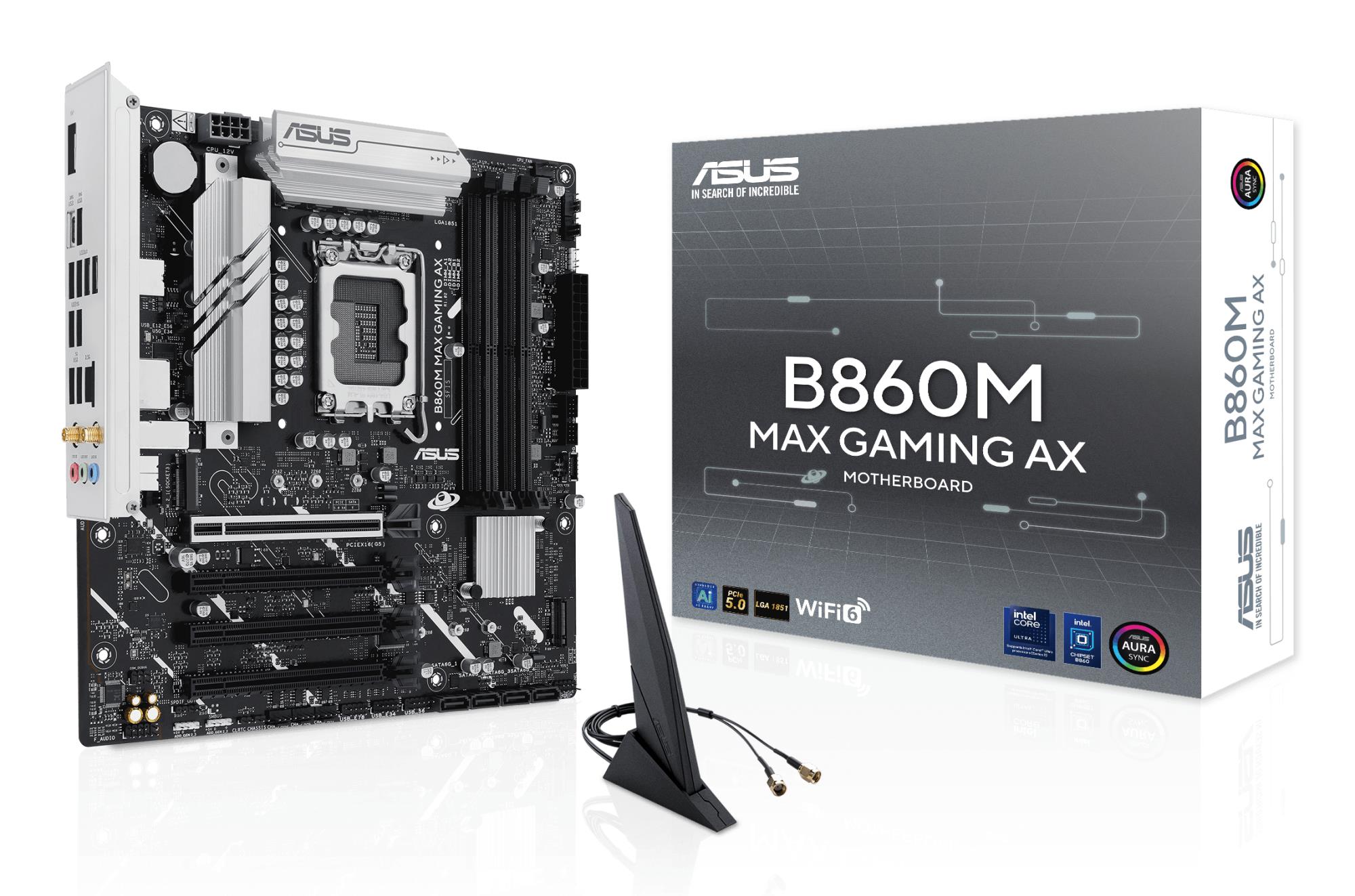 ASUS B860M MAX GAMING AX ASUS B860M MAX GAMING AX