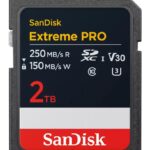 Κάρτα Μνήμης SDXC 2TB UHS-I U3 V30 250MB/s SDSDXXD-2T00-GN4IN SANDISK