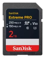 Κάρτα Μνήμης SDXC 2TB UHS-I U3 V30 250MB/s SDSDXXD-2T00-GN4IN SANDISK
