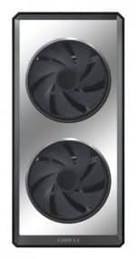 Κουτί Υπολογιστή Midi Tower ATX με 2x170 mm Ανεμιστήρες και RGB Lian Li Lancool 217 INF Black G99.LAN217INFX.00 LIAN LI - Image 3
