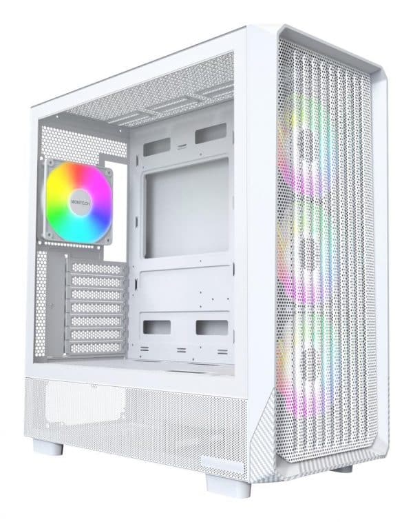 Κουτί Υπολογιστή Midi Tower ATX με 4 ARGB Ανεμιστήρες X5 (W) MONTECH