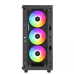 Midi Tower Gaming Κουτί Υπολογιστή με Tempered Glass και 4 ARGB Ανεμιστήρες CC560 ARGB V2 R-CC560-BKTAA4-G-2 DEEPCOOL - Image 4