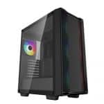 Midi Tower Gaming Κουτί Υπολογιστή με Tempered Glass και 4 ARGB Ανεμιστήρες CC560 ARGB V2 R-CC560-BKTAA4-G-2 DEEPCOOL