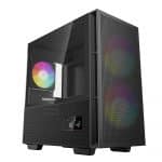 Κουτί Υπολογιστή Micro Tower Gaming με Ψηφιακή Οθόνη και ARGB Ανεμιστήρες CH360 DIGITAL R-CH360-BKAPE3D-G-1 DEEPCOOL
