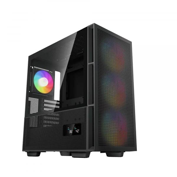 Κουτί Υπολογιστή Midi Tower Airflow με Tempered Glass και ARGB CH560 DIGITAL R-CH560-BKAPE4D-G-1 DEEPCOOL