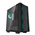 Gaming Midi Tower Κουτί Υπολογιστή ATX με Tempered Glass και 4 LED Ανεμιστήρες CC560 V2 DEEPCOOL