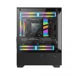 Κουτί Υπολογιστή Mini Tower micro ATX με Tempered Glass και ARGB Raider SL-2 GOLDEN TIGER - Image 3