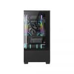 Κουτί Υπολογιστή Mini Tower micro ATX με Tempered Glass και ARGB Raider SL-2 GOLDEN TIGER - Image 2