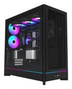 Κουτί Υπολογιστή Midi Tower ATX με Πλαϊνό Παράθυρο και 5 ARGB Ανεμιστήρες HS01 PRO (B) MONTECH - Image 2