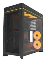 Κουτί Υπολογιστή Midi Tower ATX με Πλαϊνό Παράθυρο και 5 ARGB Ανεμιστήρες HS01 PRO (B) MONTECH - Image 4