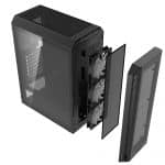 Κουτί Υπολογιστή Midi Tower ATX με 4 Ανεμιστήρες 120 mm VALOR AIR PLUS MID VALORAIRPLUSMTA-BKCWW ADATA - Image 8
