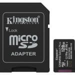 Κάρτα Μνήμης microSDXC 128GB UHS-I Class 10 A1 Canvas Select Plus SDCS3/128GB KINGSTON