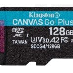 Κάρτα Μνήμης microSD 128GB 200MB/s U3 V30 SDCG4/128GBSP KINGSTON