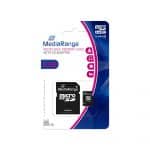 Κάρτα Μνήμης microSDHC 8GB Class 10 με Adapter SD MR957 MEDIARANGE