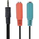 Καλώδιο Διαχωρισμού Ήχου και Μικροφώνου 3,5 mm CCA-417 GEMBIRD