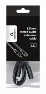 Καλώδιο Επέκτασης Ήχου Stereo 3,5 mm, 1,5 m CCA-423 GEMBIRD - Image 2
