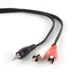 Καλώδιο Ήχου 3,5 mm σε 2 RCA Αρσενικό-Αρσενικό 2,5 m CCA-458-2.5M GEMBIRD - Image 5