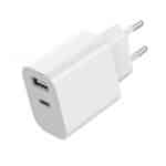 Φορτιστής Τοίχου USB-A και USB-C 24W TA-UC-2AC12-01 GEMBIRD - Image 2