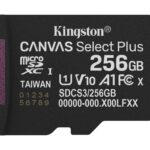 Κάρτα Μνήμης microSDXC 256GB UHS-I Canvas Select Plus SDCS3/256GBSP KINGSTON