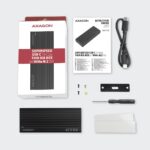 Θήκη Εξωτερική USB-C 3.2 Gen 2 για NVMe M.2 SSD έως 22×80 mm EEM2-GTR AXAGON - Image 4
