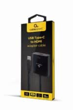 Αντάπτορας USB-C σε HDMI 4K 60Hz 15 cm A-CM-HDMIF-04 GEMBIRD - Image 2