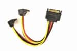 Καλώδιο Διακλάδωσης Τροφοδοσίας SATA 15-pin σε 2 x SATA 15-pin 0,15 m CC-SATAM2F-02 GEMBIRD - Image 3
