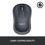 Ασύρματο Οπτικό Ποντίκι 1000 DPI με Nano USB Δέκτη M185 910-002238 LOGITECH - Image 13