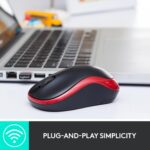 Ασύρματο Οπτικό Ποντίκι 1000 DPI με Nano USB Δέκτη M185 910-002238 LOGITECH - Image 14