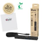 USB-C Hub 8 σε 1 με HDMI 4K και Power Delivery 140W CSV-2555 CLUB3D - Image 5