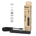 USB-C Hub 8 σε 1 με HDMI 4K και Power Delivery 140W CSV-2555 CLUB3D