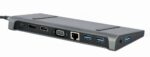 Hub USB-C 9 σε 1 με 3 θύρες USB-A και USB PD 87W A-CM-COMBO9-02 GEMBIRD - Image 4