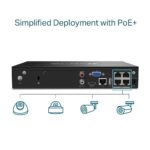 Καταγραφικό Βίντεο 4 Καναλιών PoE+ 4K HDMI VIGI NVR1004H-4P TP-LINK VIGINVR1004H-4P - Image 6
