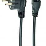 Καλώδιο Τροφοδοσίας Schuko σε C5 0,5 m PC-186-ML12-0.5M GEMBIRD