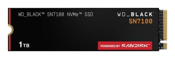 SSD M.2 NVMe PCIe 4.0 1TB WD_BLACK SN7100 WDS100T4X0E SANDISK