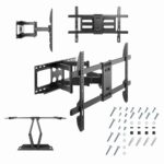 Επιτοίχια βάση τηλεόρασης 37"–80" VESA έως 600 × 400 mm WM-80ST-02 GEMBIRD - Image 14