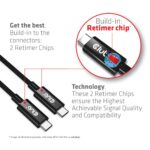 Καλώδιο USB-C USB4 Gen 3x2 3 m 40 Gbps 240 W CAC-1579 CLUB3D - Image 7