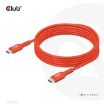 Καλώδιο USB-C σε USB-C 2 m, USB PD έως 240 W CAC-1573 CLUB3D - Image 4