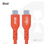 Καλώδιο USB-C σε USB-C 2 m, USB PD έως 240 W CAC-1573 CLUB3D - Image 2