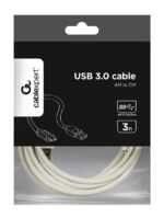 Καλώδιο USB-A σε USB-C 3 m USB 3.2 Gen 1 CCP-USB3-AMCM-W-10 GEMBIRD - Image 3