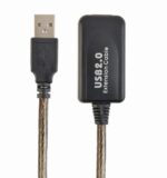 Καλώδιο Ενεργής Επέκτασης USB-A σε USB-A 10 m USB 2.0 UAE-01-10M GEMBIRD