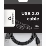 Καλώδιο USB 2.0 USB-A Αρσενικό σε USB-A Αρσενικό 1,8 m CCP-USB2-AMAM-6 GEMBIRD