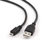 Καλώδιο USB-A σε Micro-USB B 1 m USB 2.0 CCP-MUSB2-AMBM-1M GEMBIRD - Image 3