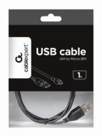 Καλώδιο USB-A σε Micro-USB B 1 m USB 2.0 CCP-MUSB2-AMBM-1M GEMBIRD - Image 4