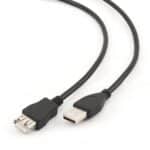 Καλώδιο Προέκτασης USB-A σε USB-A 3 m USB 2.0 CCP-USB2-AMAF-10 GEMBIRD - Image 2