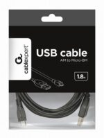 Καλώδιο USB-A σε Micro-USB B 1,8 m USB 2.0 CCP-MUSB2-AMBM-6 GEMBIRD - Image 2