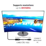 Καλώδιο Επέκτασης DisplayPort 1.4 HBR3 2 m 8K CAC-1022 CLUB3D - Image 9