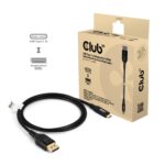 Καλώδιο USB-C σε DisplayPort 2.1 80Gbps 1m CAC-1559 CLUB3D - Image 3
